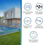 Pompe à chaleur Poolex Silverline Full Inverter 120 PC-SLP120N pour piscines jusqu'à 65 m³