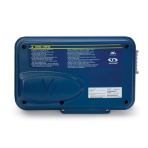Boîtier de Contrôle pour Spa Gecko IN.YJ – Compact, Pompe Bi-Vitesse, Ozonateur, Éclairage 12V, Prise Auxiliaire 220V, Compatible Claviers Gecko, Pour Spas Jusqu’à 4 Places, Dimensions 307x18