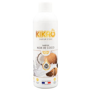 Parfum d'Eau KIKAO Noix de Coco pour Spa, Piscine, Sauna et Hammam - 125 ml - Formule Sans Huiles Essentielles ni Alcool - Diffusion Longue Durée et Non Moussante - Compatible Tous Équipement