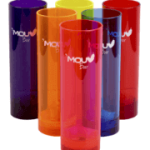 Lot de 6 Verres Mouv'Bar Incassables - 350 ml, Design Élégant et Résistant, Matériau Acrylique Anti-Chocs, Compatibles Lave-Vaisselle, Idéal pour Piscines, Spas et Réceptions